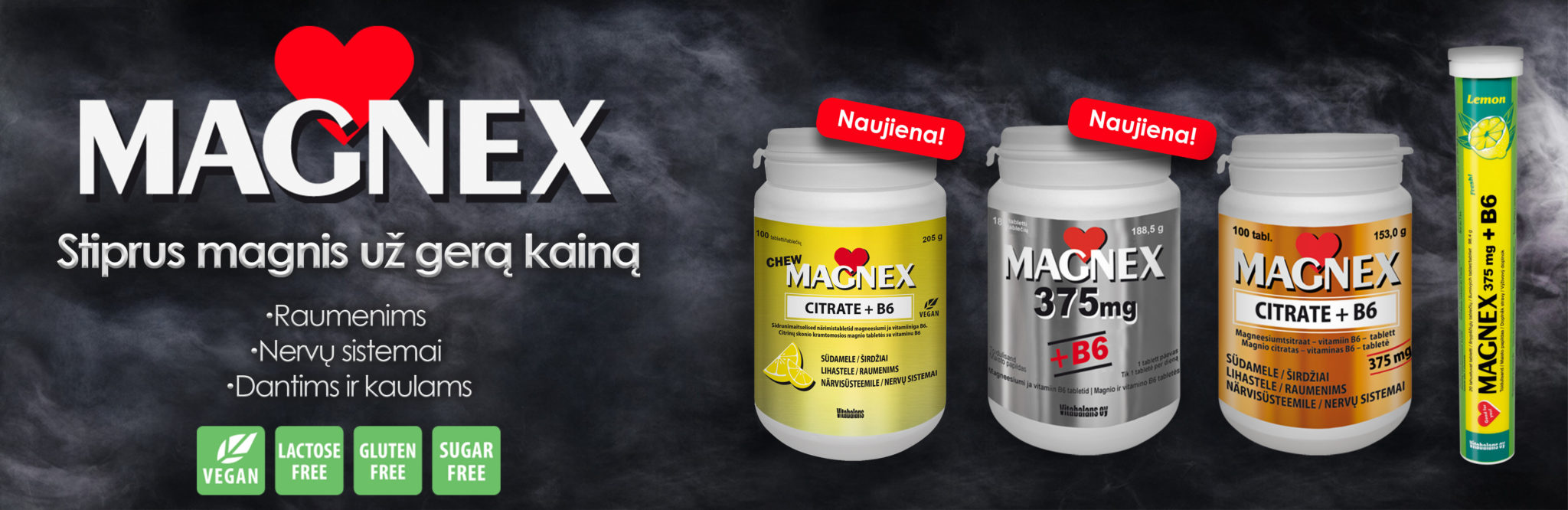 Magnex – Raumenims, širdžiai ir nervų sistemai